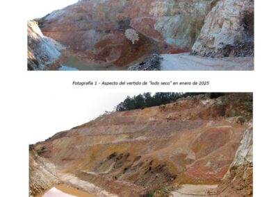 INFORME ANUAL DE SEGUIMIENTO Y CONTROL DE LA ESTABILIDAD DEL TALUD SUR DE LA CORTA ADOUFE DE LA MINA CASTILLO. CONCEJO DE A ESTRADA (PONTEVEDRA)